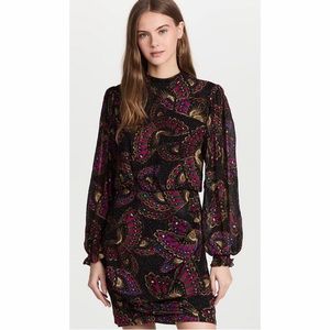 Farm Rio Butterfly Sky dress NWOT Size XS.